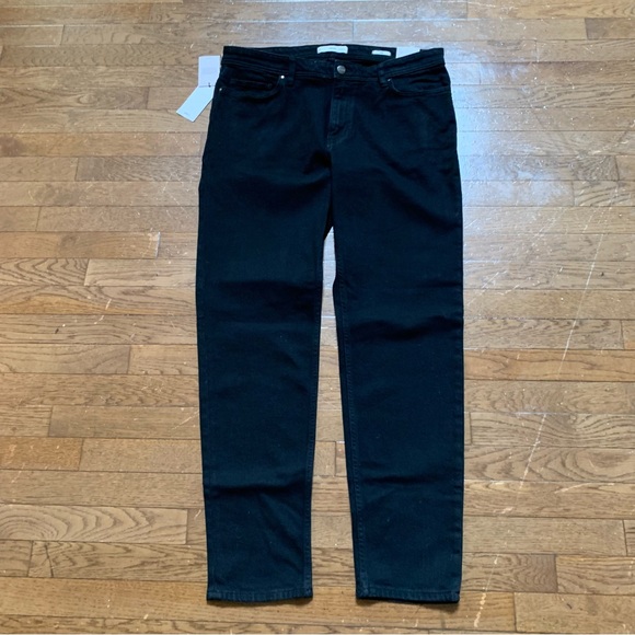 MANGO Mens Jan slim-fit jeans | Size US 38, EU 48 | Black Denim NEW!! - Picture 2 of 15